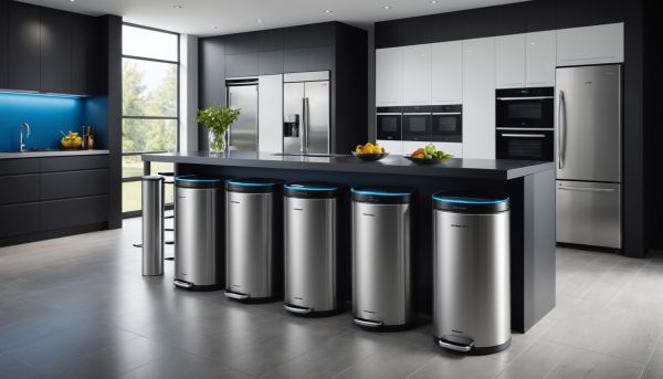 Les poubelles automatiques : innovation pour un quotidien simplifié