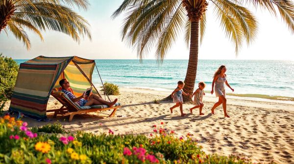 Top destinations pour un camping relaxant en famille à l'île d'Oléron